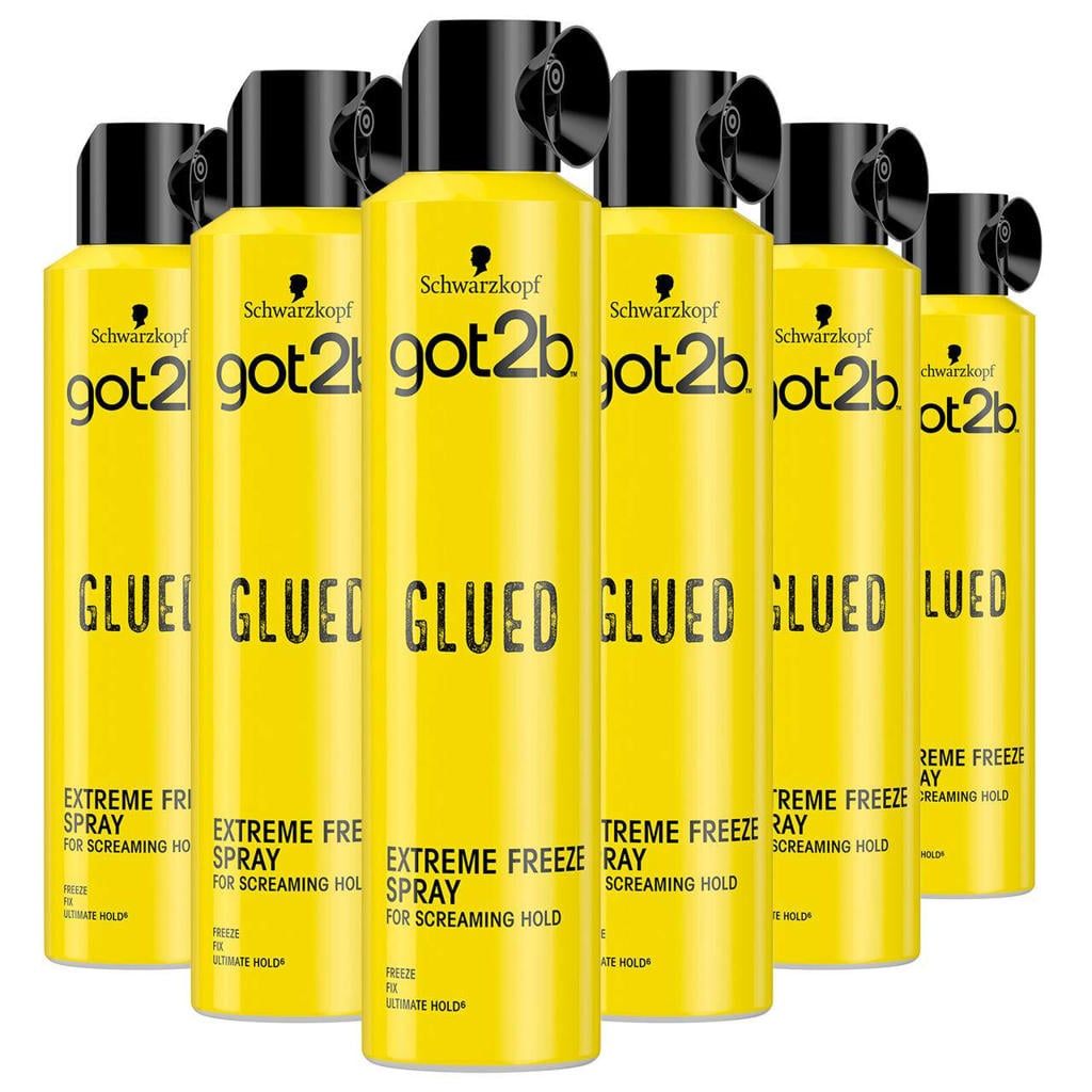 Schwarzkopf Got2b Glued haarspray - voordeelverpakking