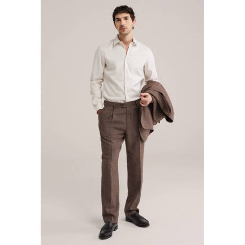 Van Gils slim fit overhemd moonbeam afbeelding