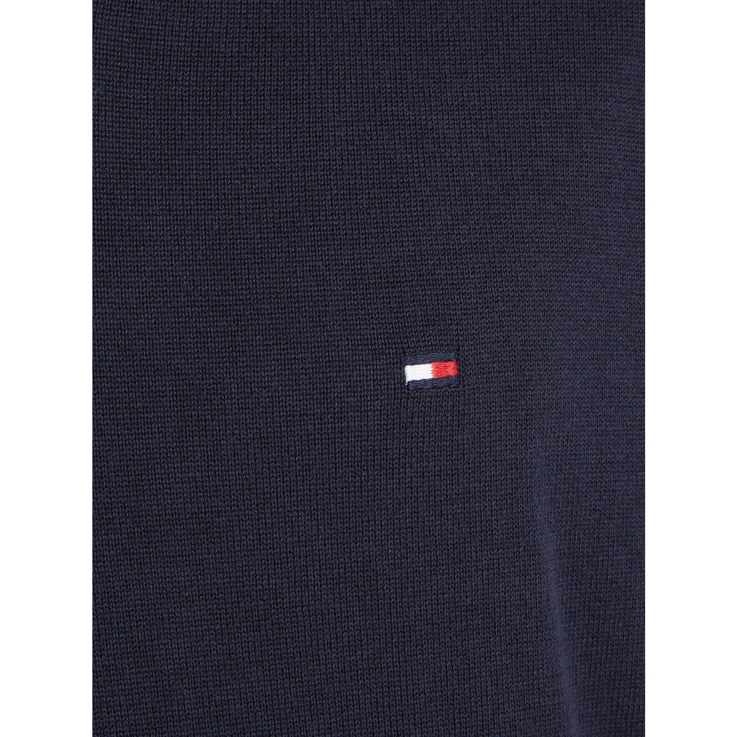 Tommy Hilfiger fijngebreide trui met logo desert sky