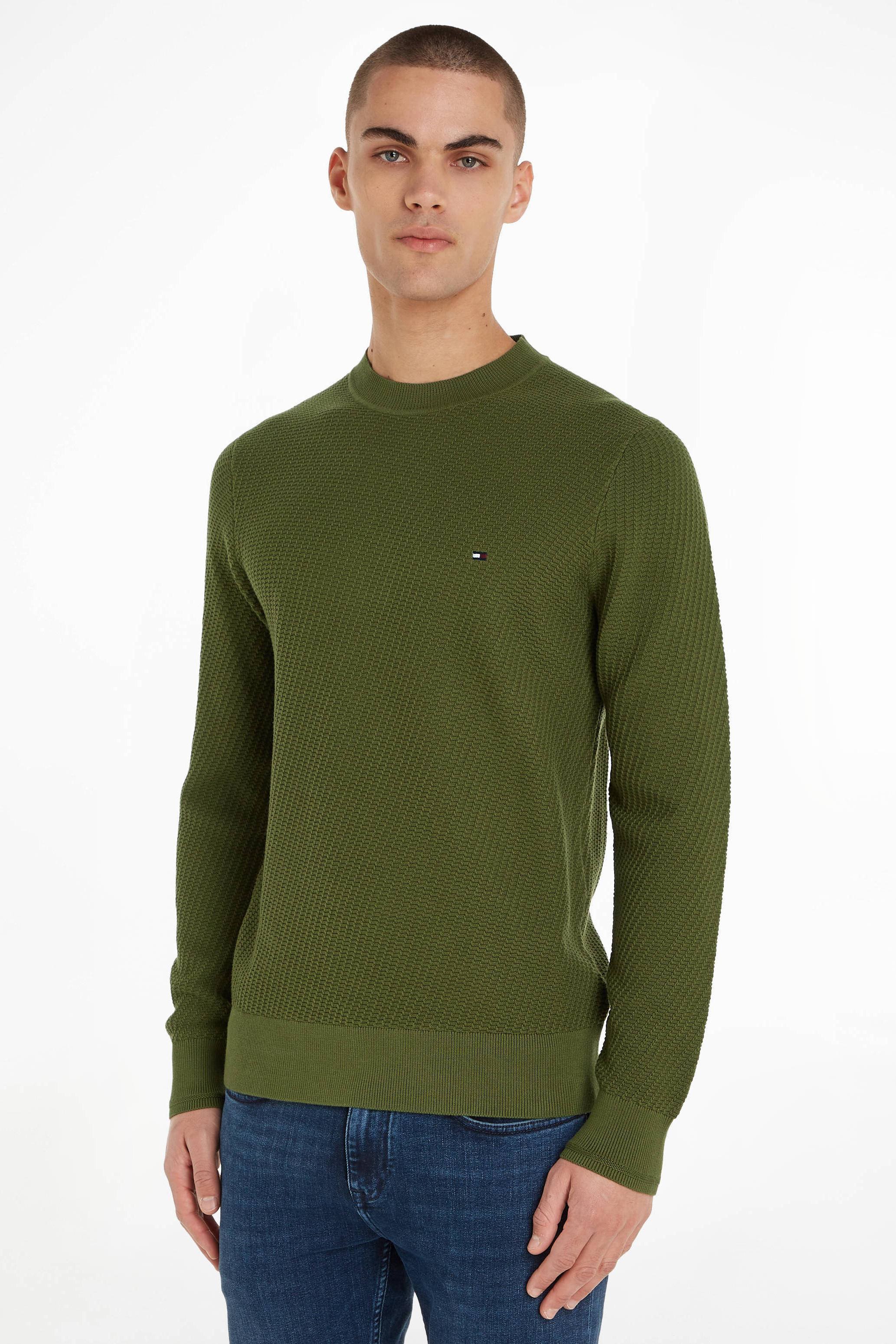 Groene trui tommy discount hilfiger