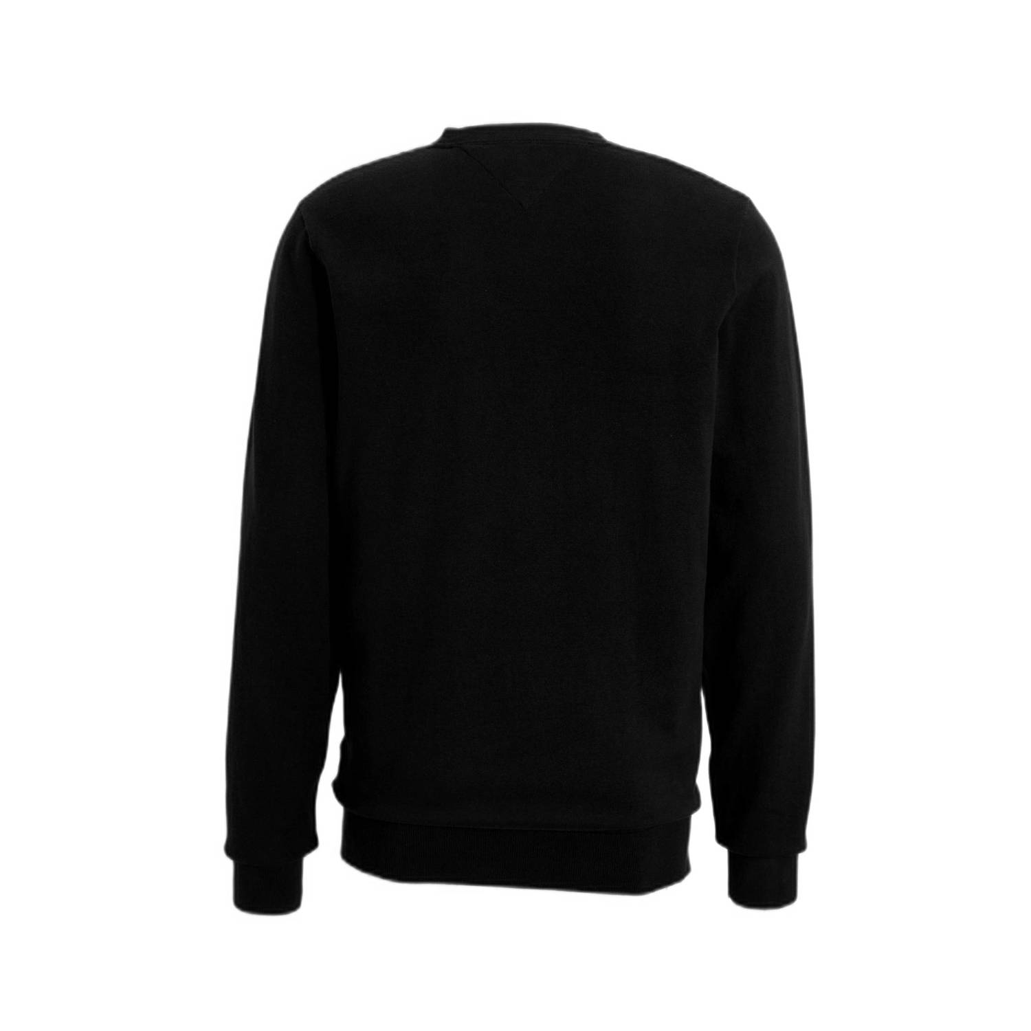 Tommy Hilfiger fijngebreide trui met logo black