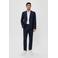 s.Oliver BLACK LABEL slim fit pantalon marineblauw