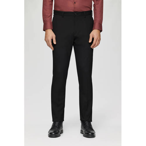 s.Oliver BLACK LABEL slim fit pantalon zwart afbeelding