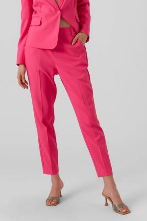 cropped tapered fit pantalon VMMIRA roze