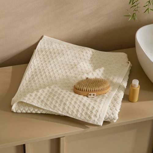 Wehkamp NOUS Living handdoek offwhite (140x70 cm) aanbieding