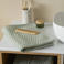 NOUS Living handdoek mintgroen (100x50 cm)