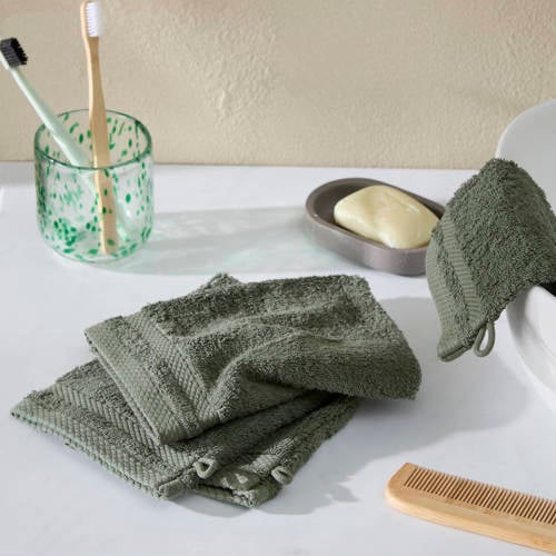 NOUS Living washand hotelkwaliteit (set van 4) (15x20 cm) afbeelding