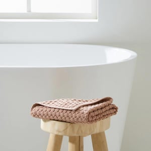 handdoek oudroze (100x50 cm)