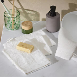 washand hotelkwaliteit offwhite (set van 4) (15x20 cm)