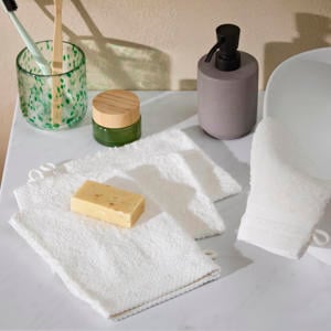 washand hotelkwaliteit offwhite (set van 4) (15x20 cm)