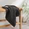 NOUS Living handdoek antraciet (100x50 cm)
