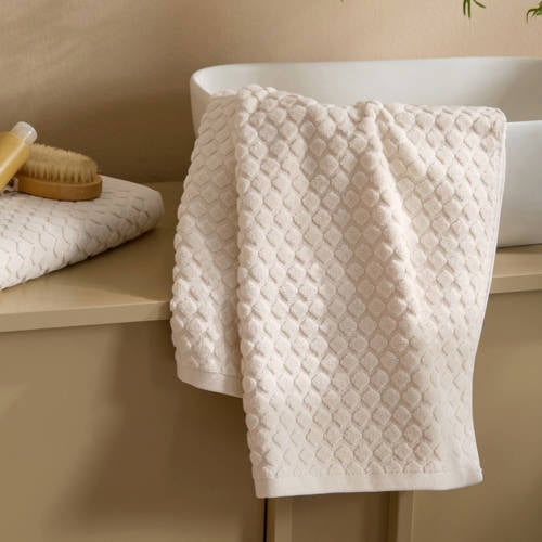 Wehkamp NOUS Living handdoek offwhite (100x50 cm) aanbieding