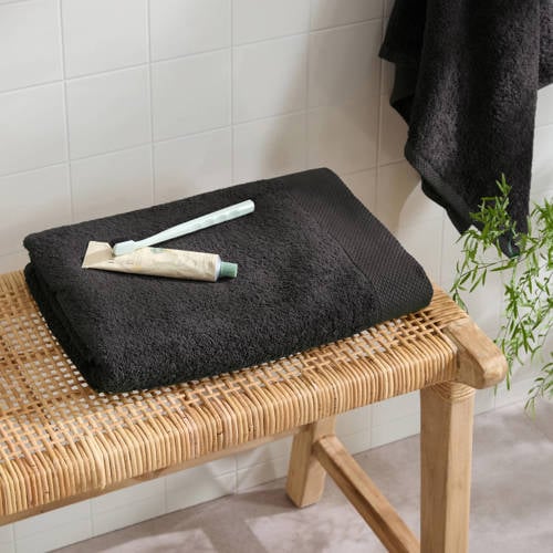 NOUS Living badlaken antraciet (150x100 cm) afbeelding