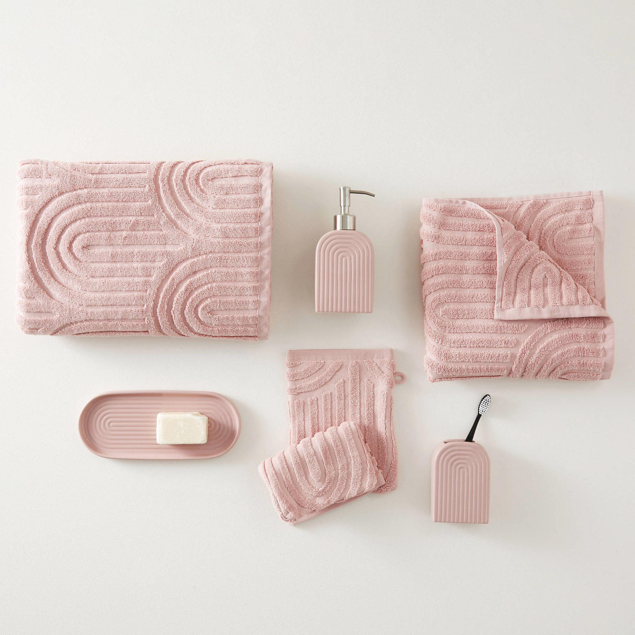 NOUS Living washand Regenboog (set van 3) (15x21 cm) - Afbeelding 6