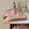 NOUS Living handdoek oudroze (100x50 cm)