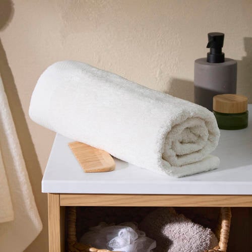 Wehkamp NOUS Living handdoek offwhite (100x50 cm) aanbieding