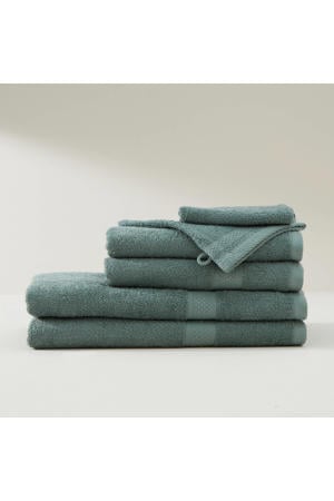 handdoek groen basic (100x50 cm)