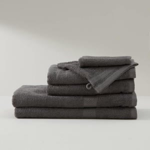 handdoek basic donkergrijs (100x50 cm)