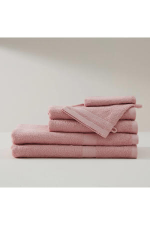 handdoek basic roze (100x50 cm)