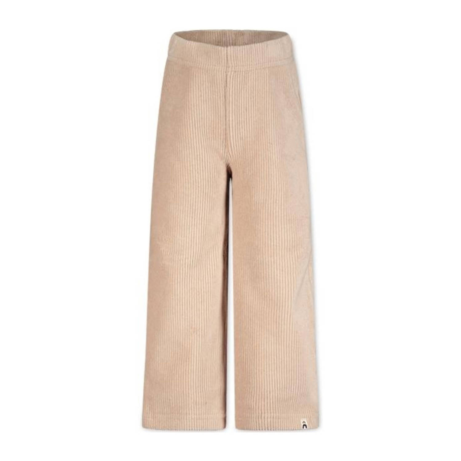 The New Chapter corduroy loose fit broek beige 104