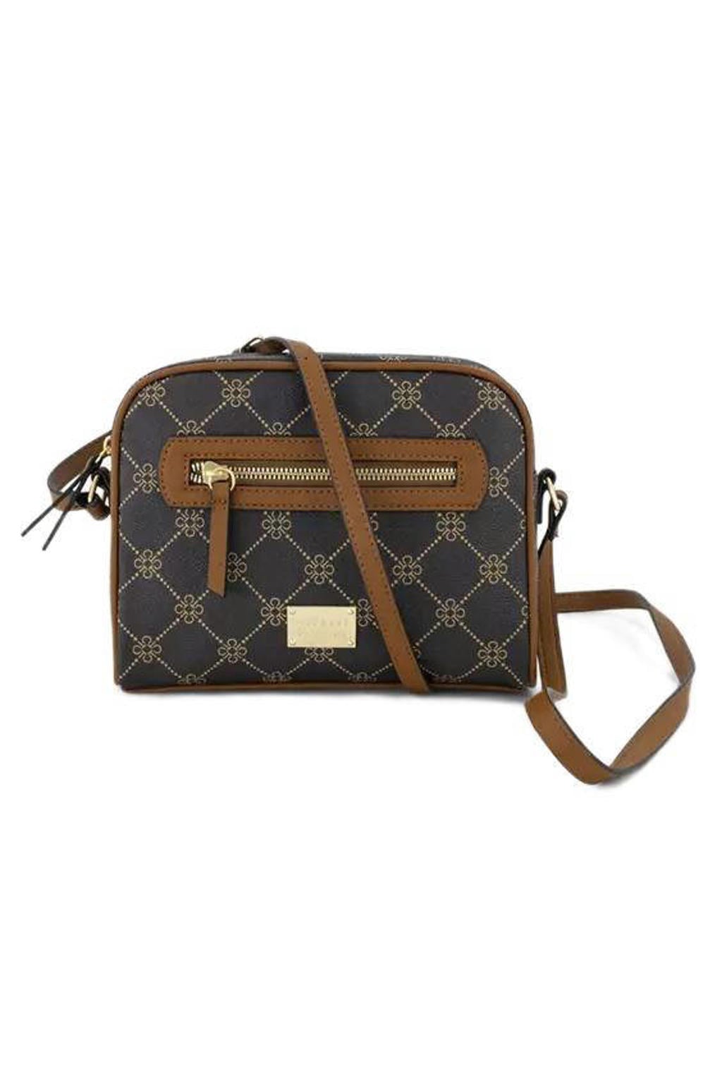 vanHaren crossbody tas bruin