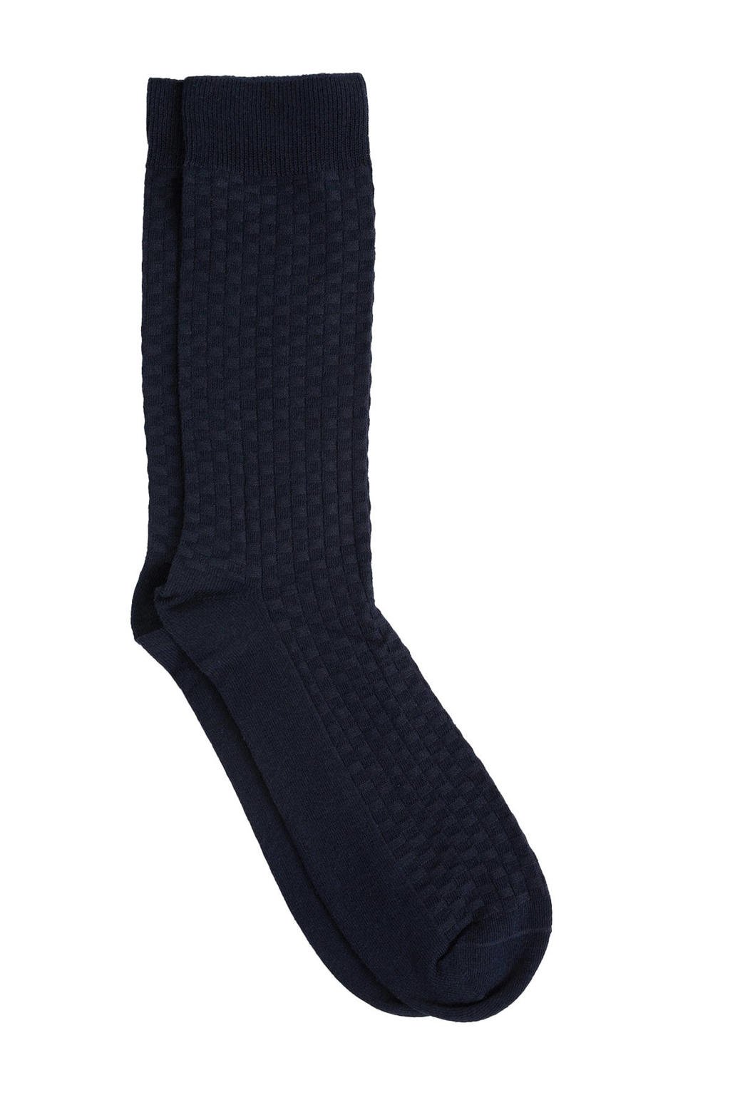 WE Fashion sokken donkerblauw