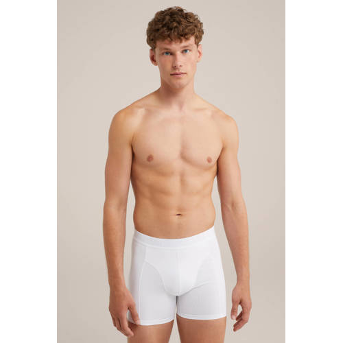WE Fashion boxershort wit afbeelding