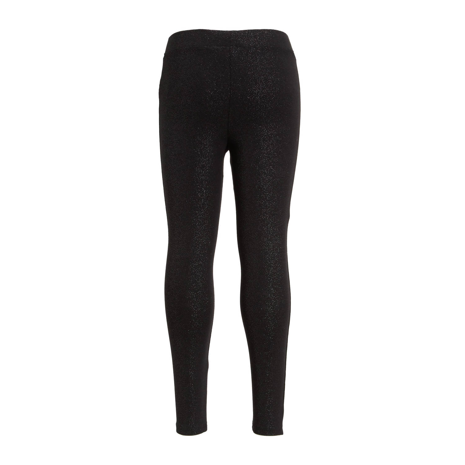 anytime legging zwart zilver