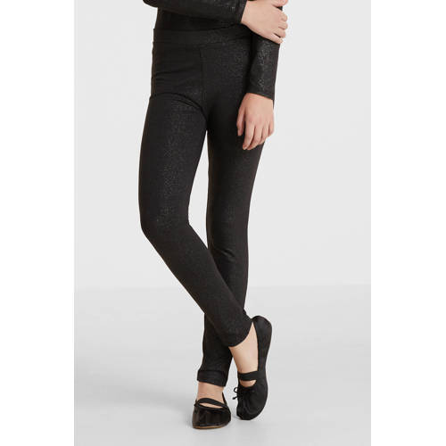 anytime legging zwart/zilver afbeelding