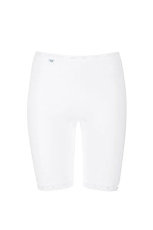 short met kant wit