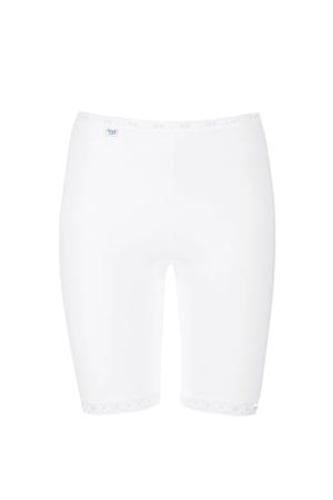 short met kant wit