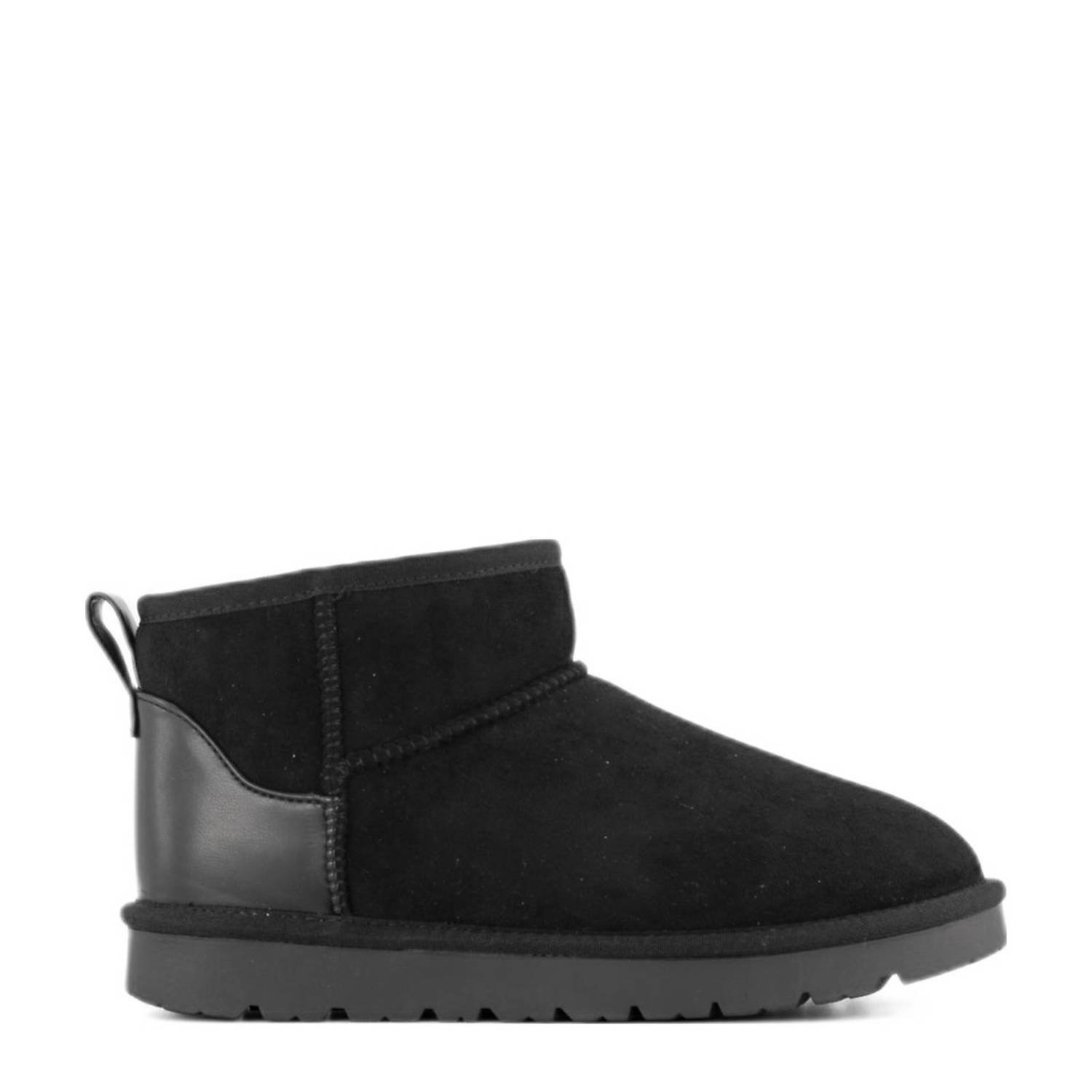 Graceland gevoerde enkelboots zwart