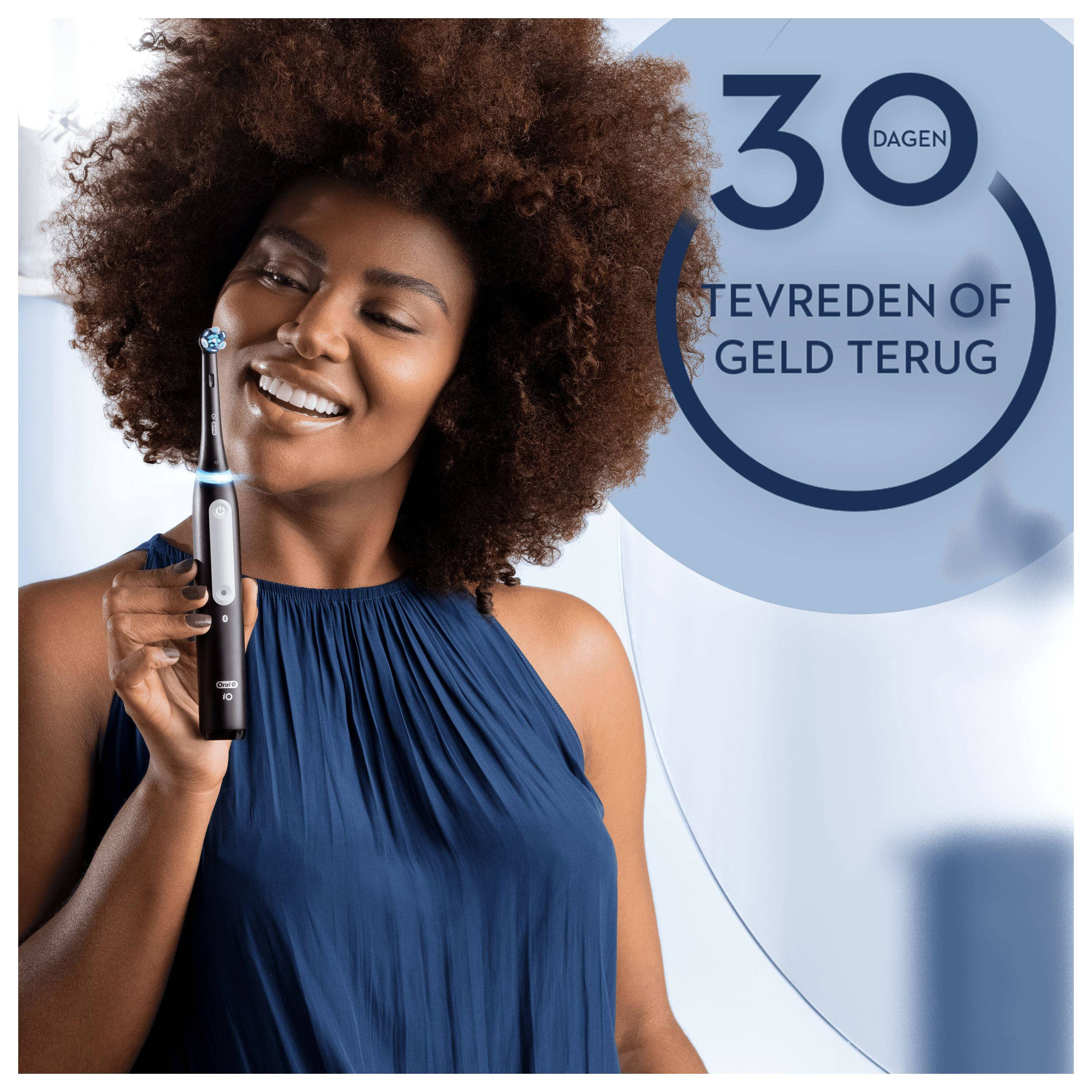 Oral-B IO 4N Elektrische Tandenborstel - Zwart | Wehkamp