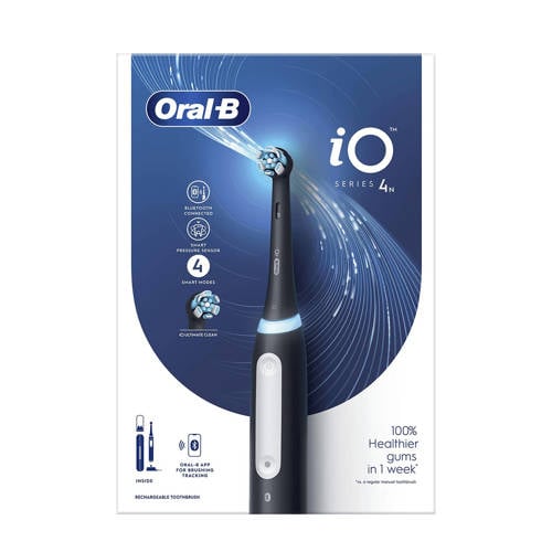 Oral-B IO 4N elektrische tandenborstel - Zwart
