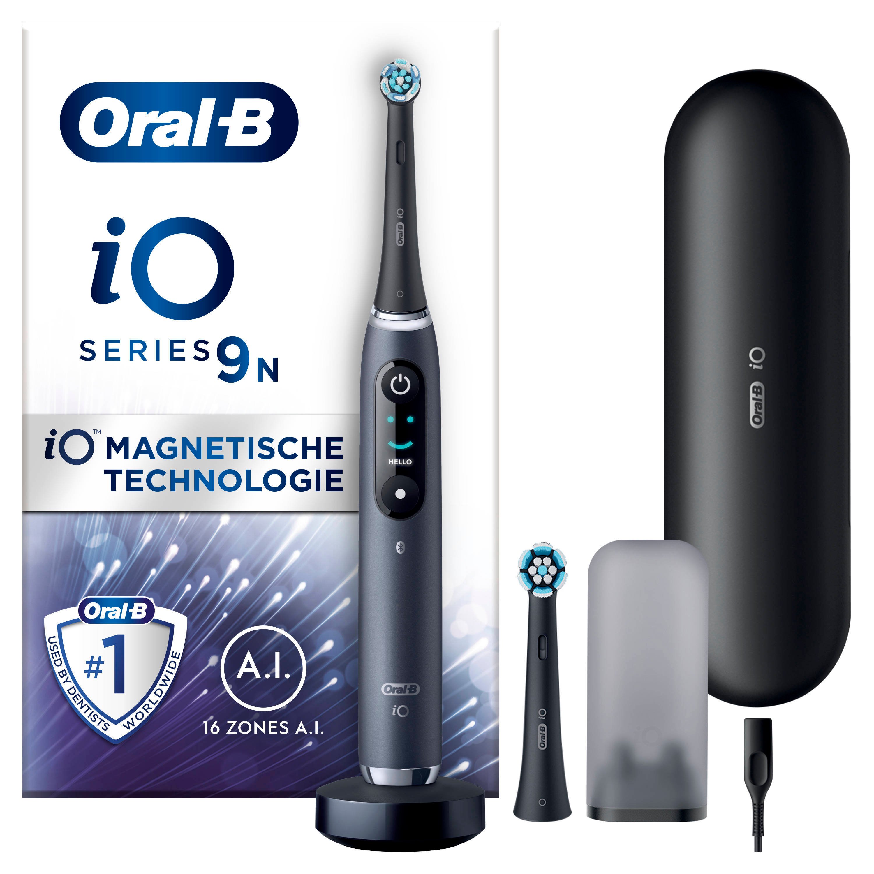 Oral-B IO 9N Elektrische Tandenborstel - Zwart | Wehkamp