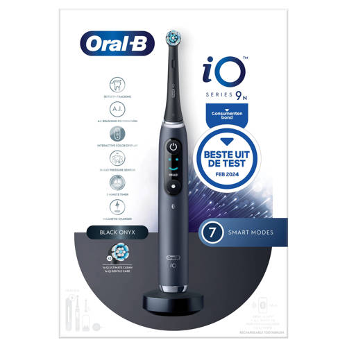 Wehkamp Oral-B IO 9N elektrische tandenborstel - Zwart aanbieding