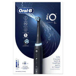 Wehkamp Oral-B IO 5N elektrische tandenborstel - Zwart aanbieding