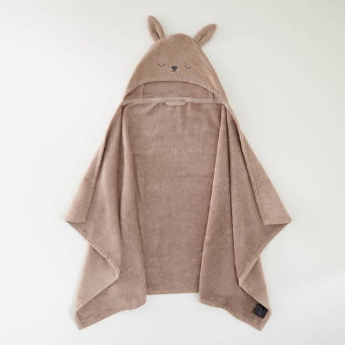 NOUS Kids badcape met capuchon konijn afbeelding