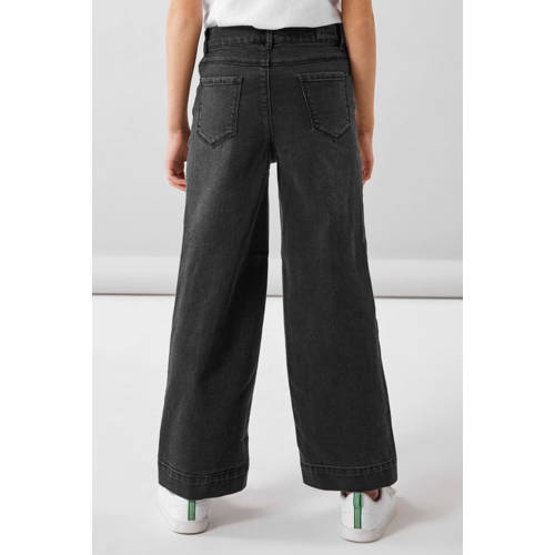 NAME IT KIDS wide leg jeans NKFROSE black denim afbeelding