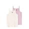 NAME IT KIDS singlet NKFSTRAP TOP - set avn 2 beige/lila