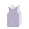 NAME IT MINI hemden met print - lila/paars (set van 2)