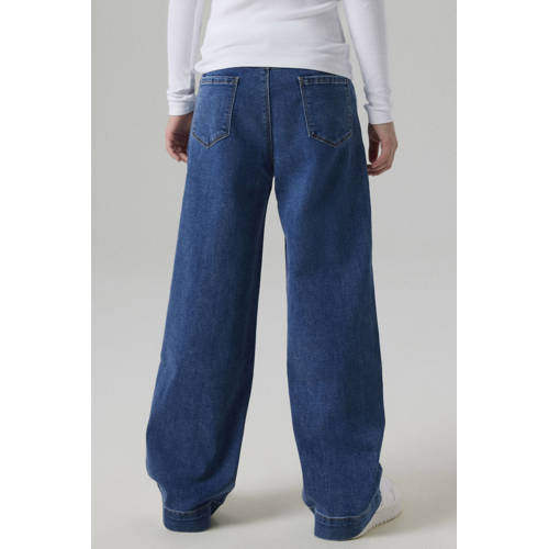 NAME IT KIDS wide leg jeans NKFROSE medium blue denim afbeelding