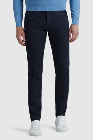 slim fit jeans V850 RIDER donkerblauw