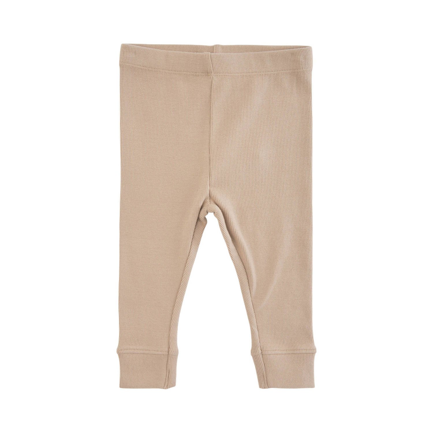 Sofie Schnoor Petit by baby slim fit broek lichtbruin Stretchkatoen 56