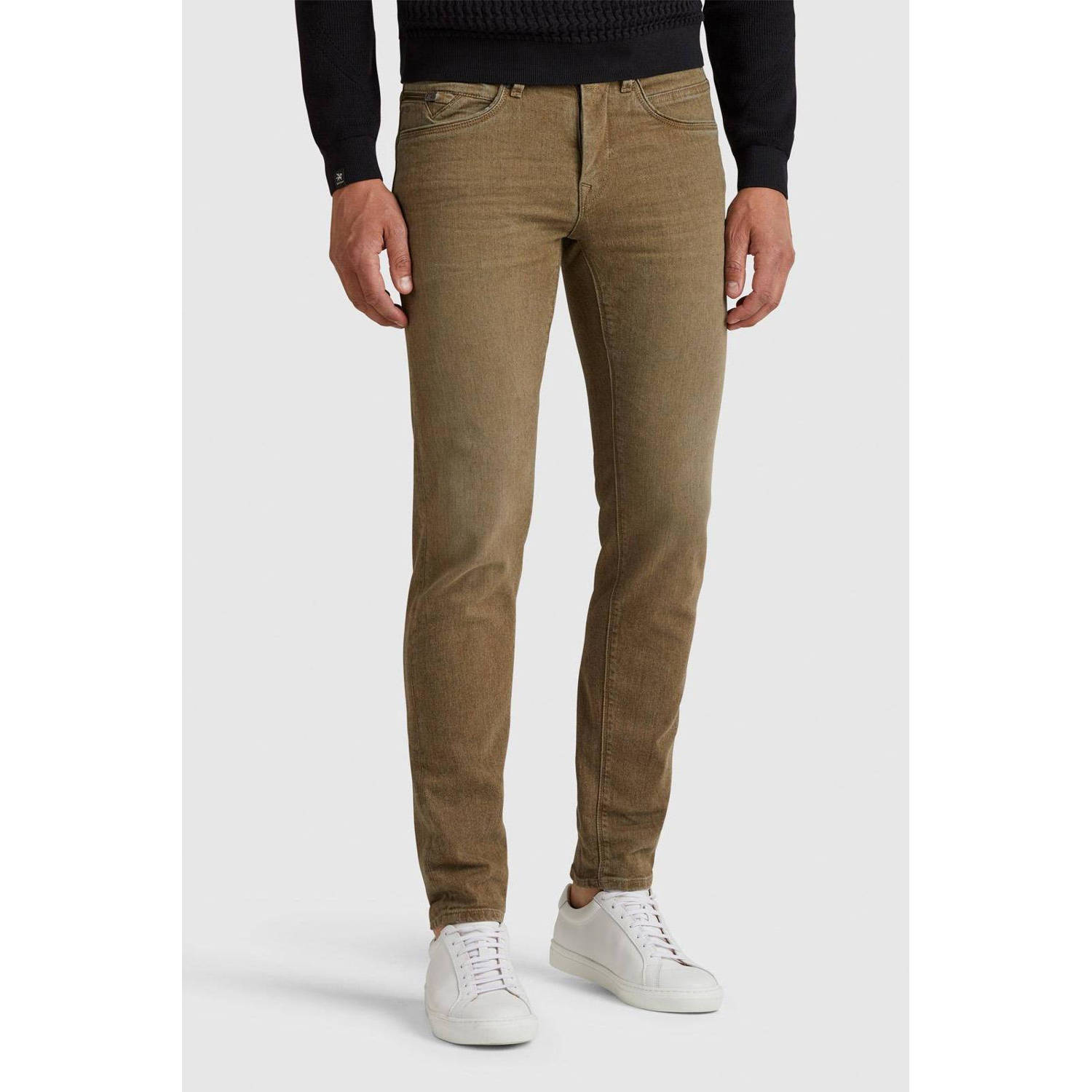 Vanguard slim fit broek V850 RIDER bruin