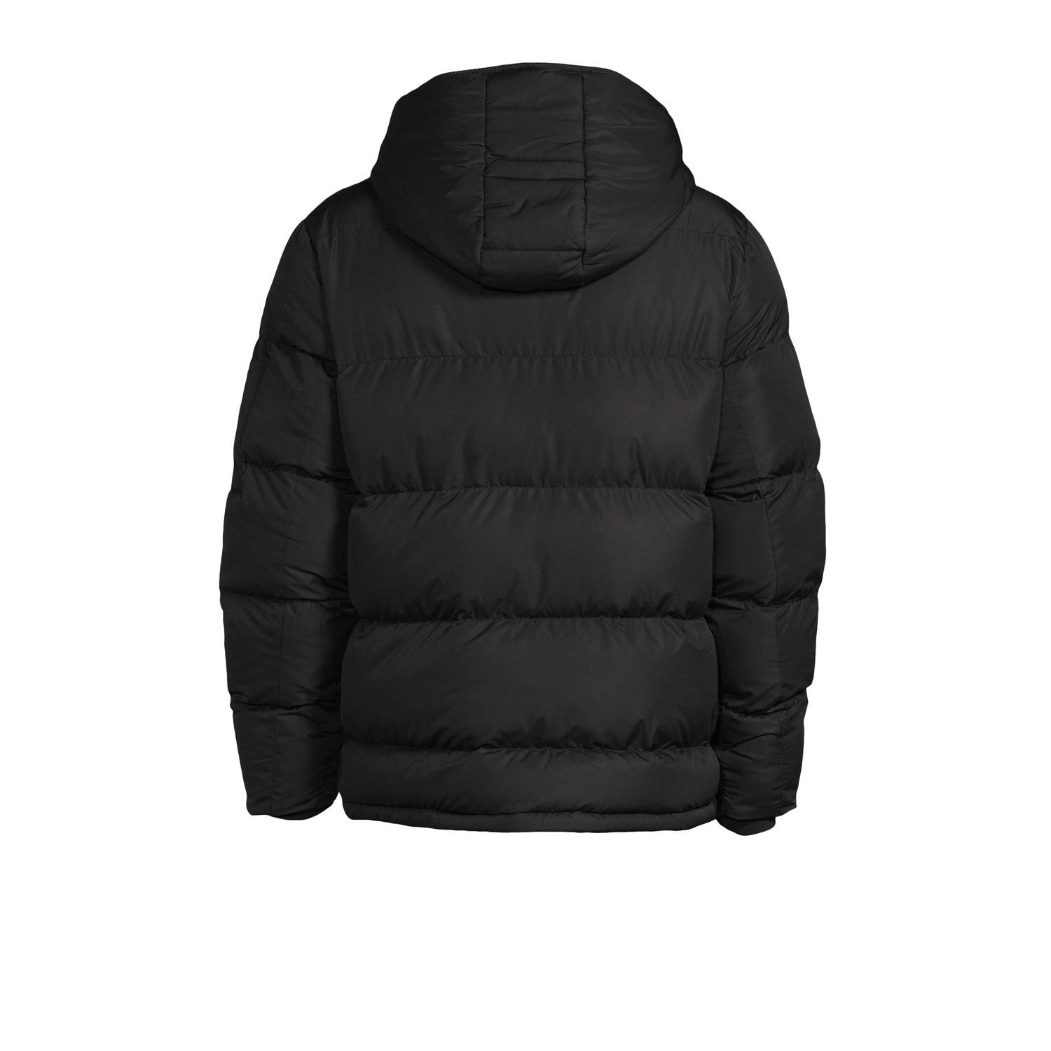 Ballin gewatteerde winterjas met logo black