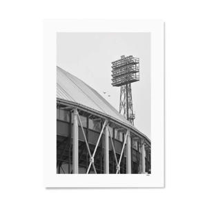 poster Lichtmast Feyenoord  (30x40 cm)