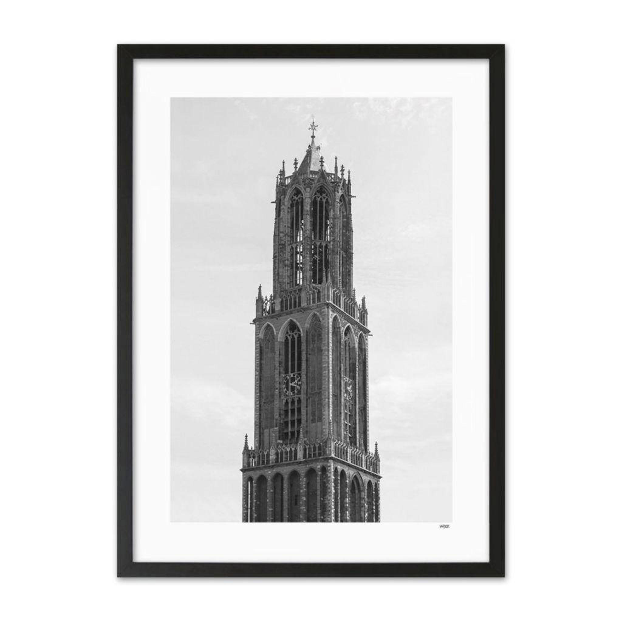 WIJCK. poster Utrecht - Domtoren (50x70 cm) - Afbeelding 2