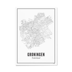poster Groningen city  (30x40 cm)