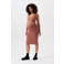 Noppies maternity ribgebreide zwangerschapsrok Ema oudroze